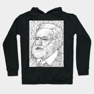 VICTOR HUGO pencil portrait .1 Hoodie